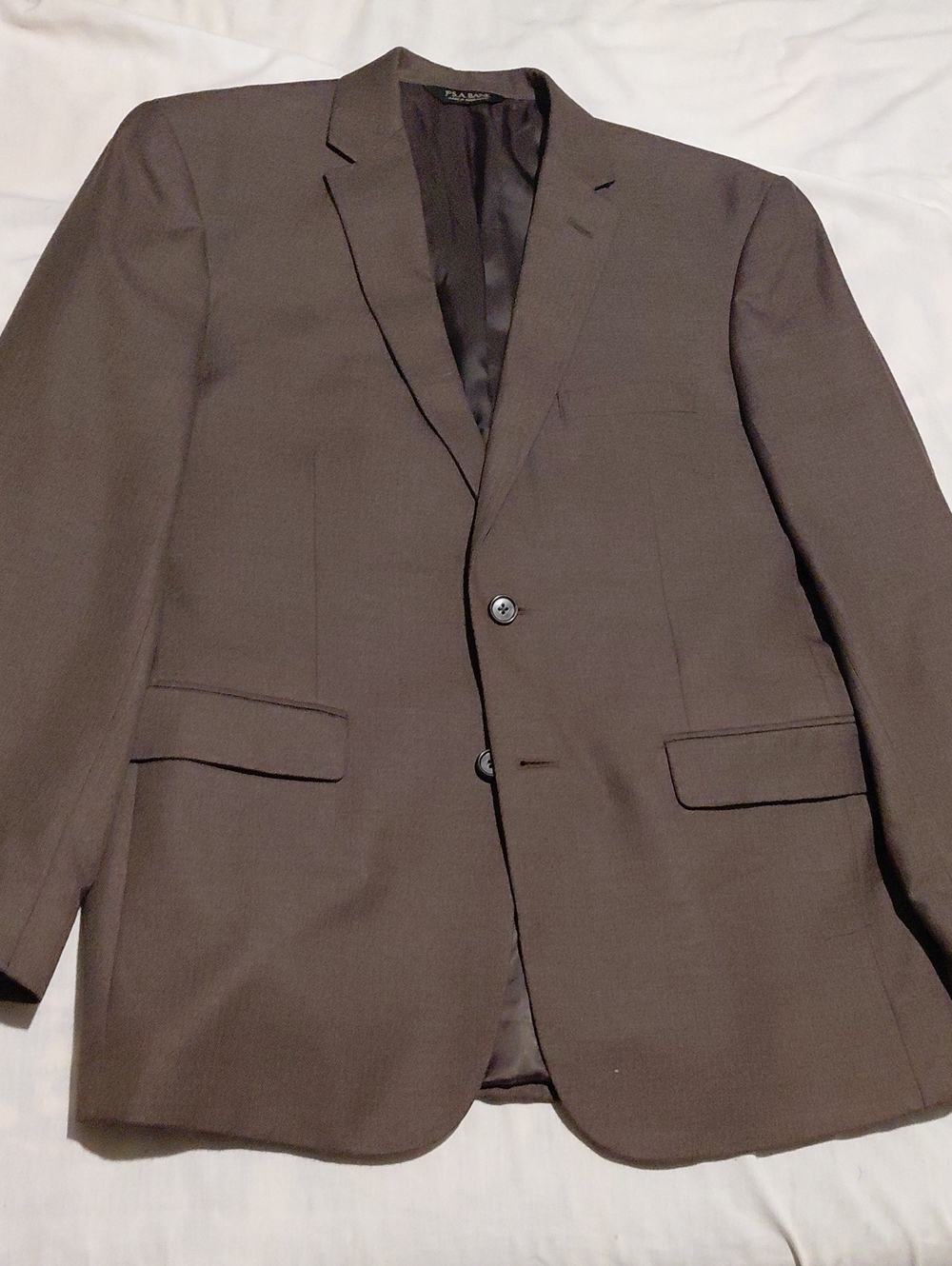 Jos. A. Bank Men's Brown Two-Button Sport Coat 42R Exceptionally Clean